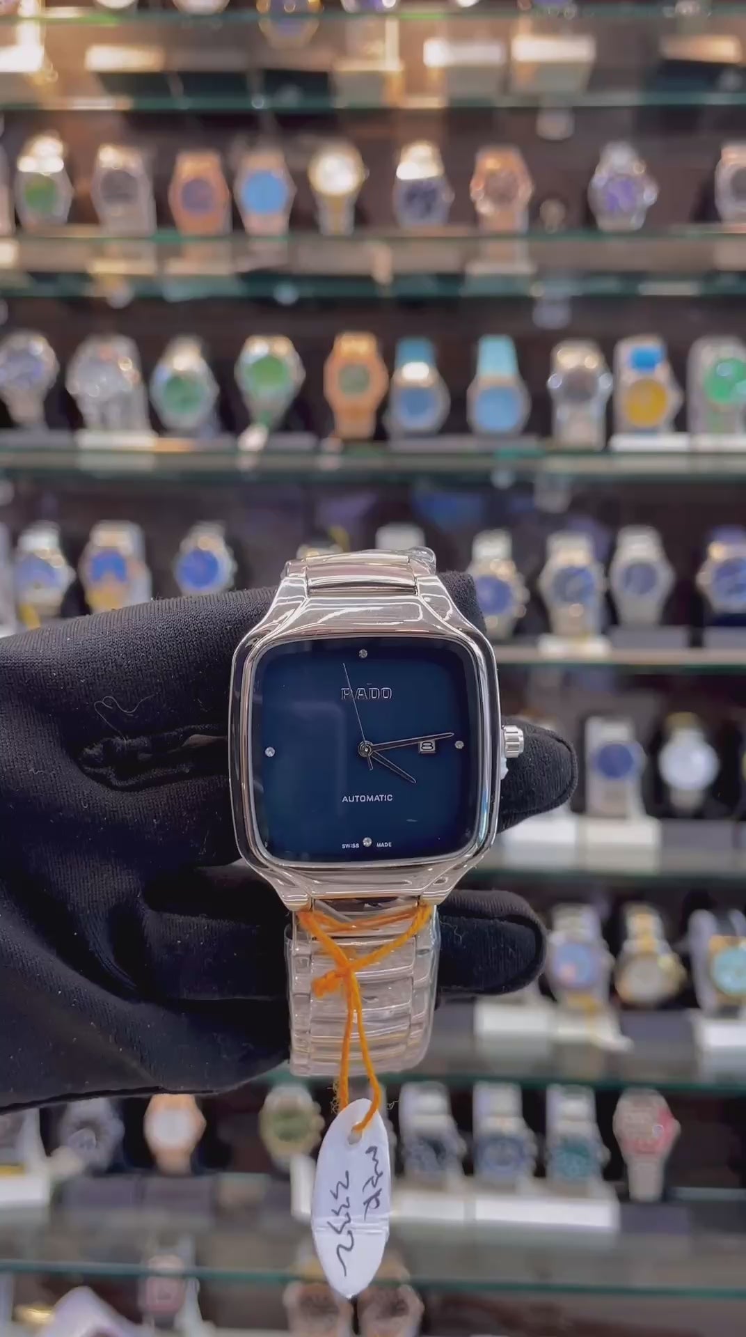 RADO TRUE SQUARE ⬜ UNDER BUDGET FOR MENS BLUE 💙