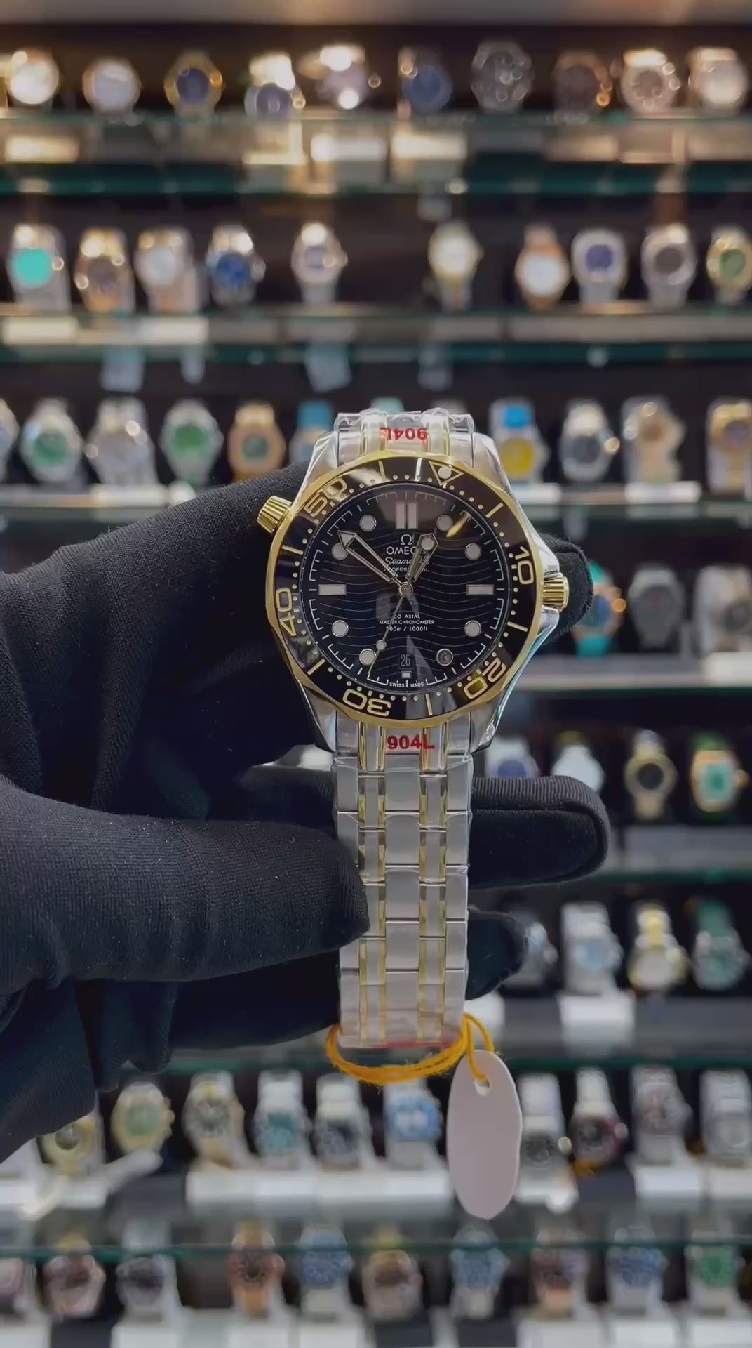 OMEGA SEAMASTER DIVER 300M, 42 MM IN MASTER PIECE 🤩 DUAL TONE 🥇