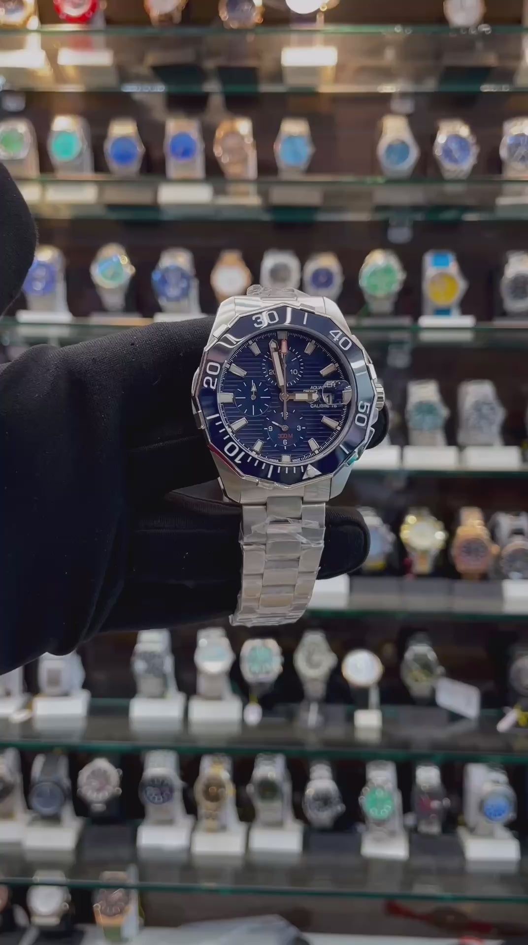 TAG HEUER AQUARACER 300M NOW IN MASTER PIECE 🤩 BLUE 💙