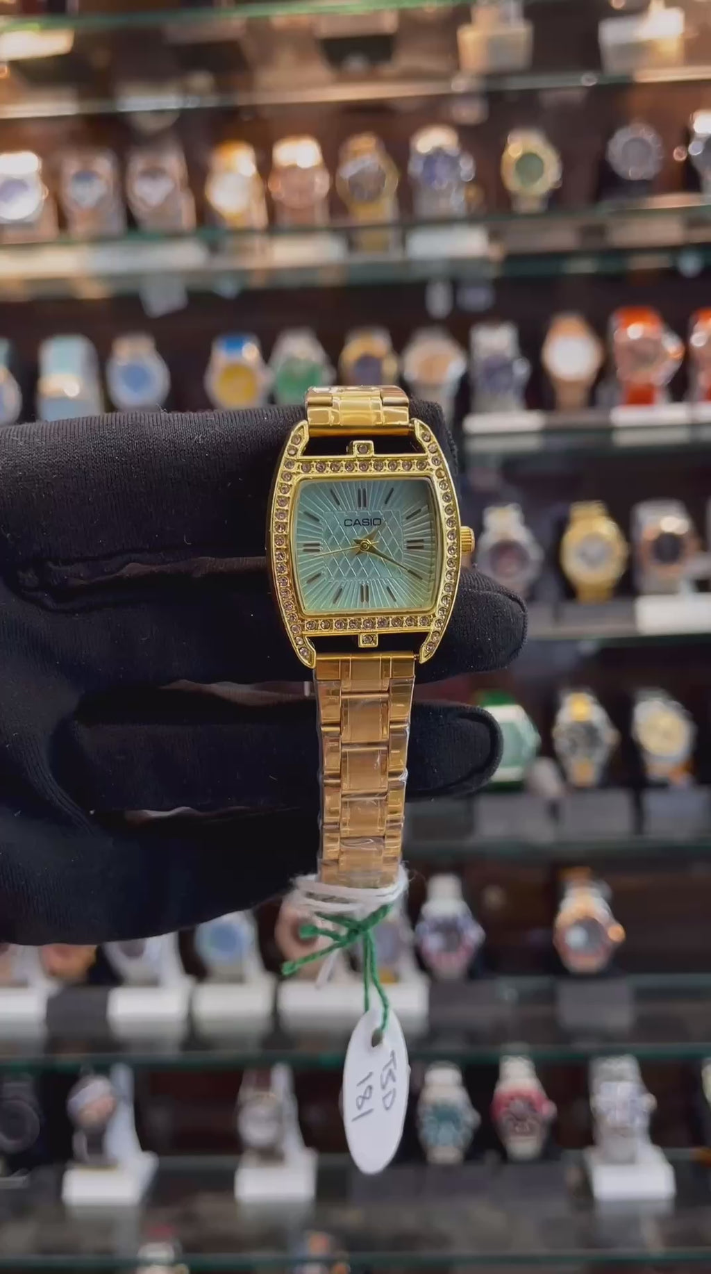 CASIO GIRLS PARTY WEAR WATCH ⌚ FULL GOLD 🥇