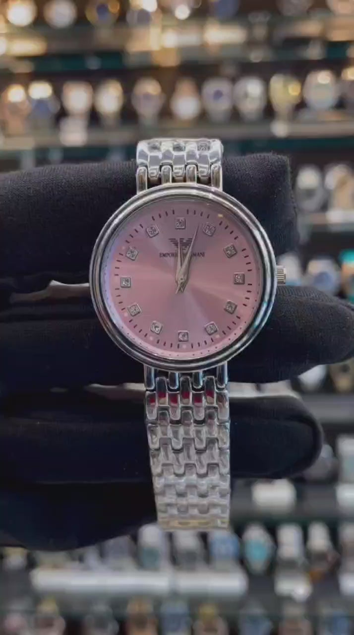 EMPORIO ARMANI MINI DIAL FOR GIRLS 🤩