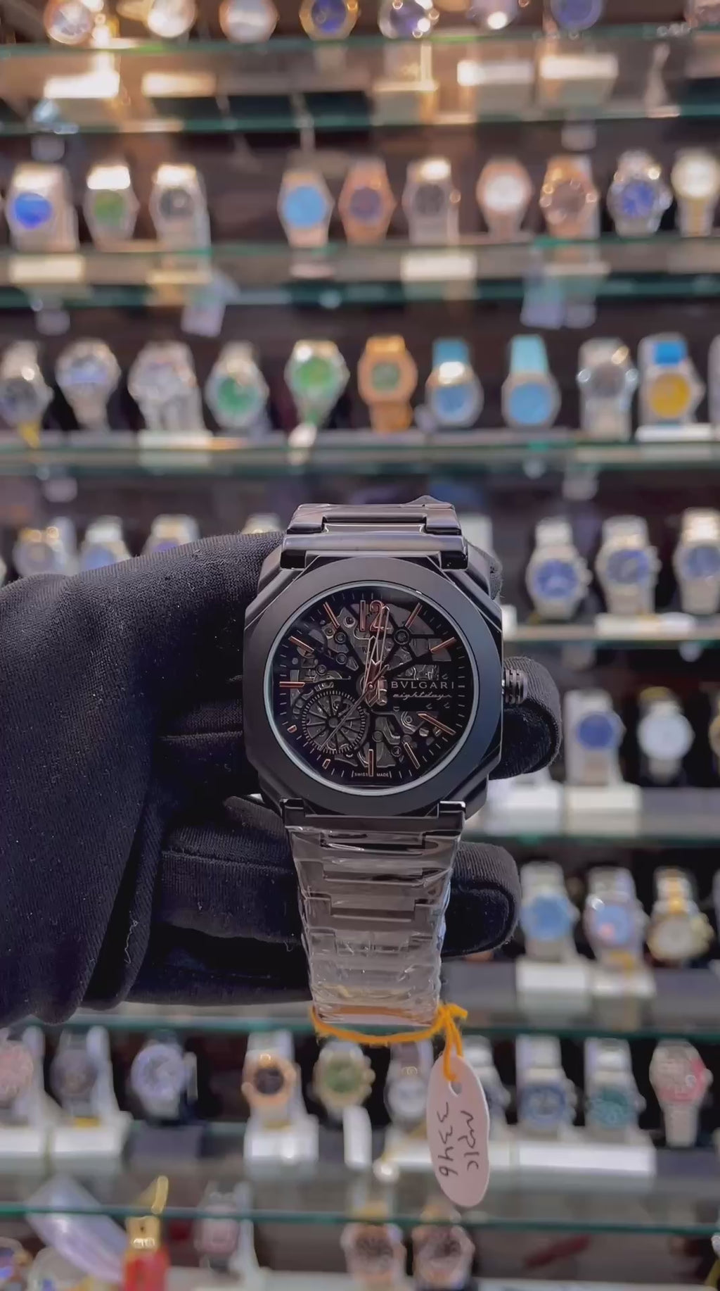 BVLGARI OCTO FINISSIMO SKELETON MATTE BLACK 🖤