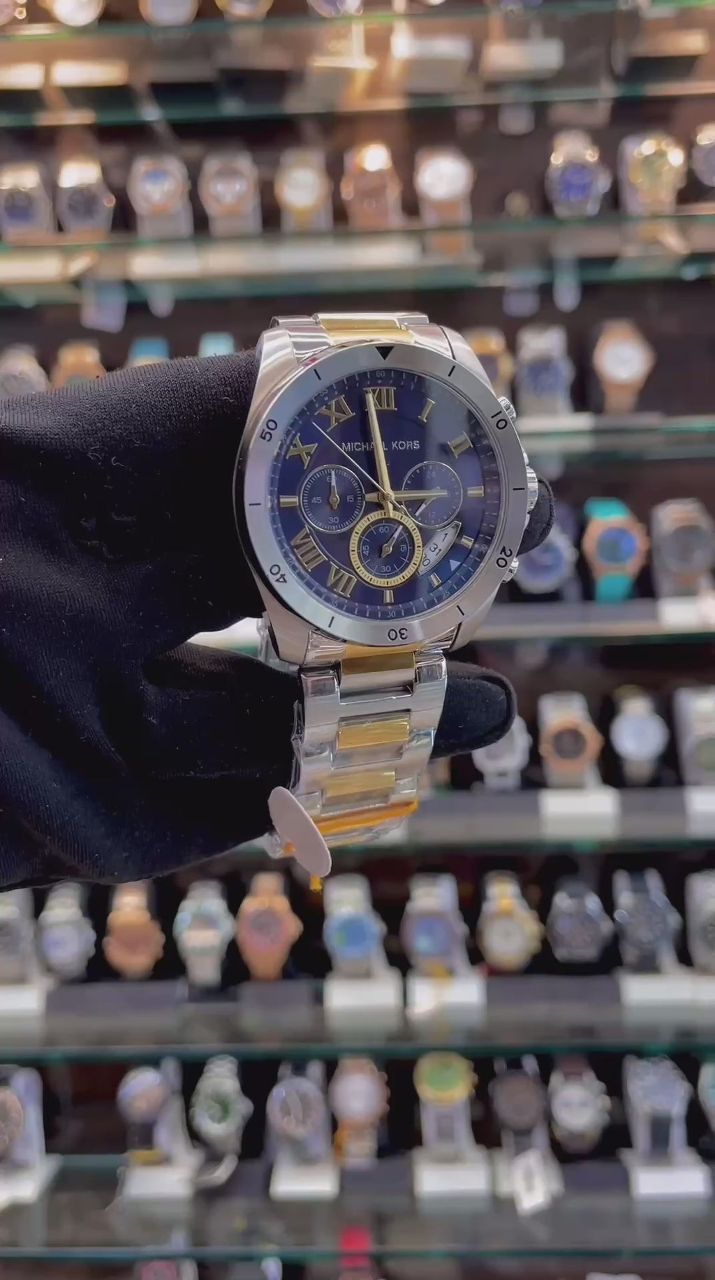MICHAEL KORS MEN'S BRECKEN WATCH IN MASTER PIECE 🤩