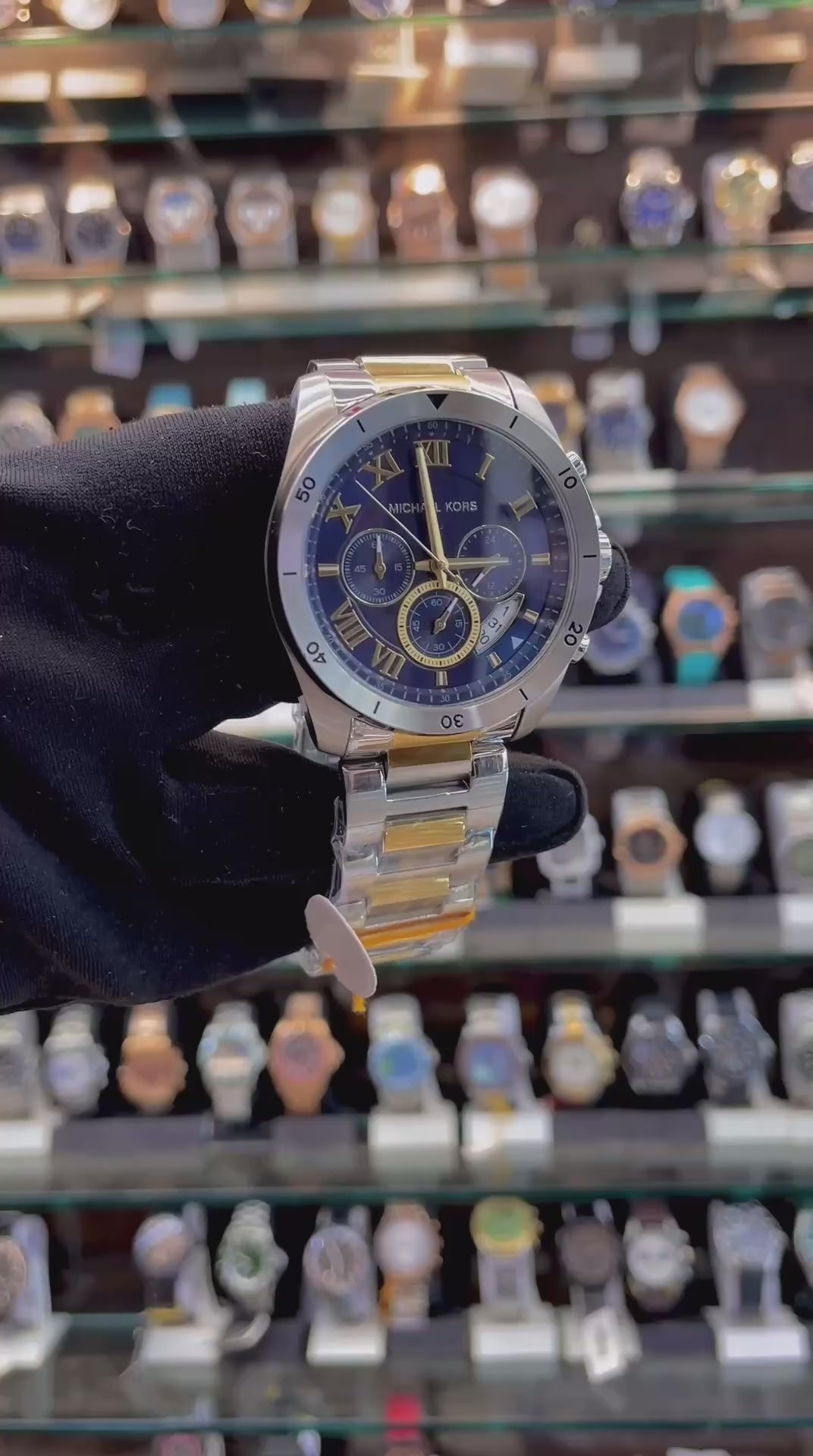 MICHAEL KORS MEN'S BRECKEN WATCH IN MASTER PIECE 🤩