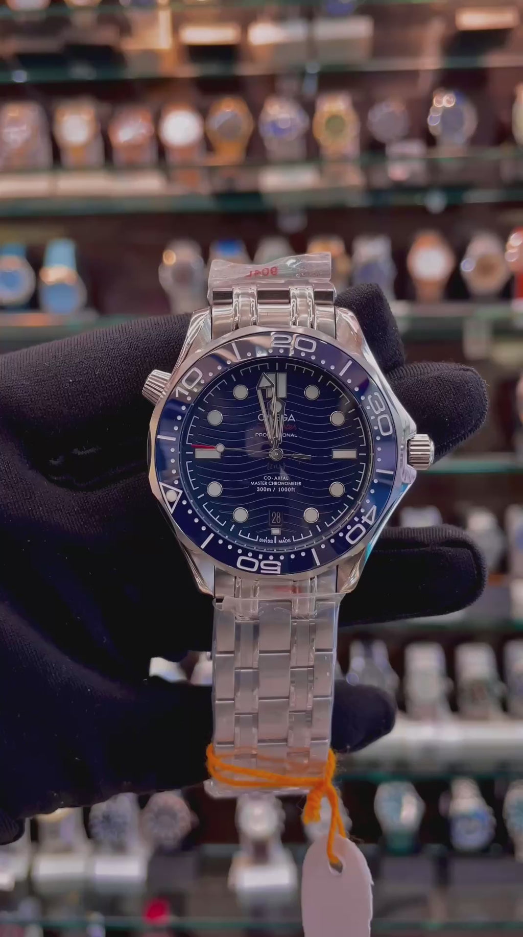 OMEGA SEAMASTER DIVER 300M, 42 MM IN MASTER PIECE 🤩 BLUE 💙