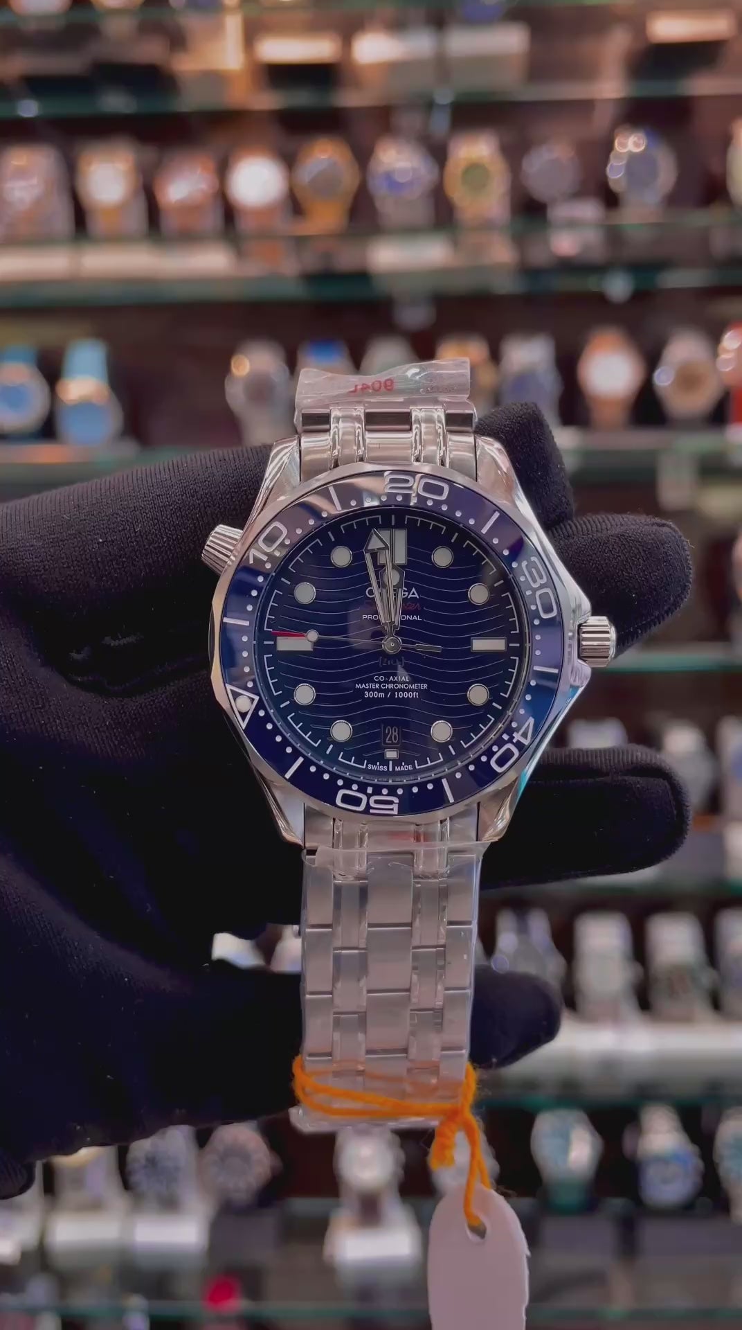 OMEGA SEAMASTER DIVER 300M, 42 MM IN MASTER PIECE 🤩 BLUE 💙