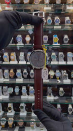 FOSSIL NOW IN CHRONO FOR MENS BLUE 💙 DIAL 🤩