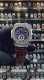 PATEK PHILLIPE PP NAUTILUS BLUE 💙 DIAL IN HEAVY QUALITY 💯