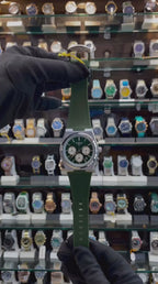 TISSOT PRX NOW IN CHRONOGRAPH SILICON GREEN
