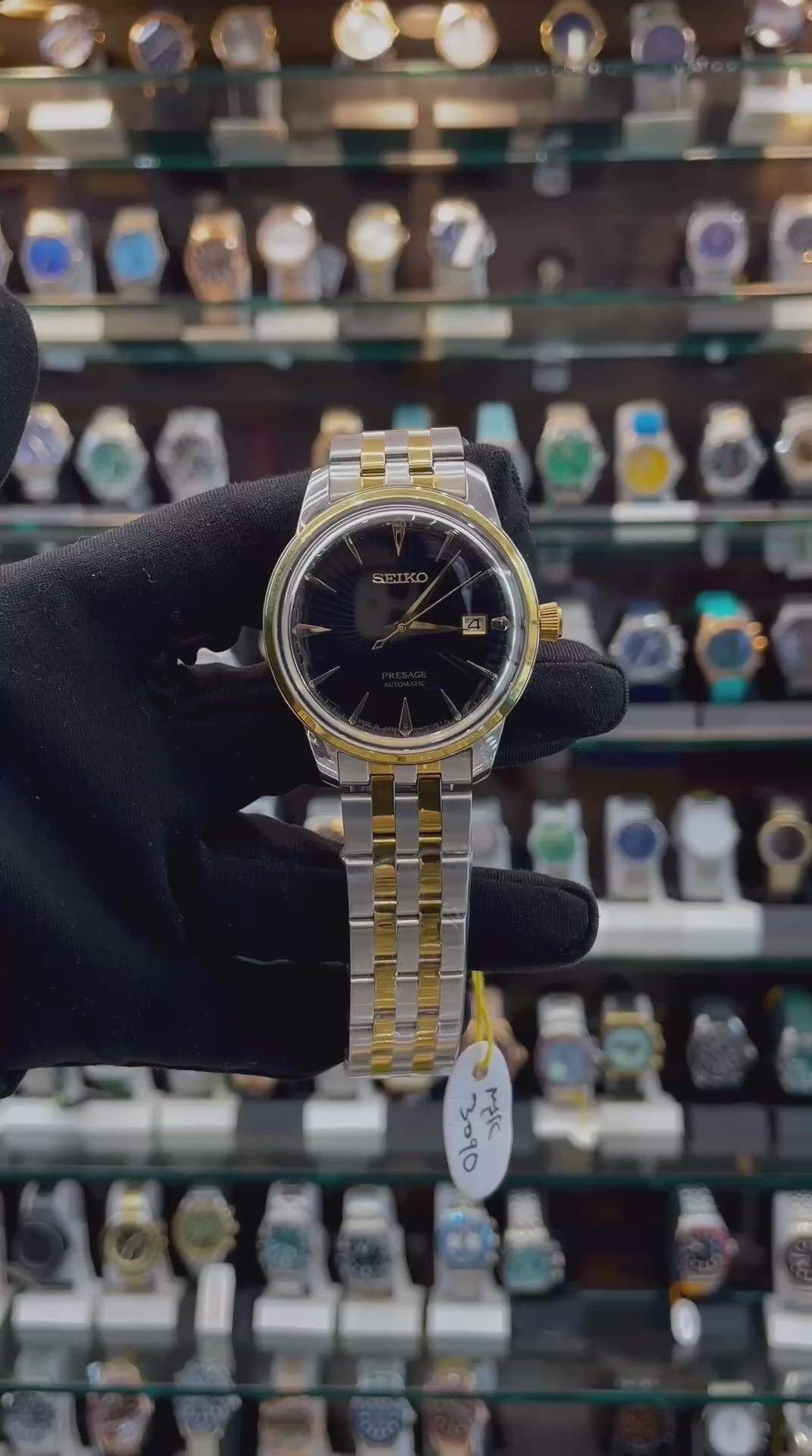 SEIKO PRESAGE AUTOMATIC ⚙️4R35A NOW IN MASTER PIECE 🤩 DUAL TONE 🥇