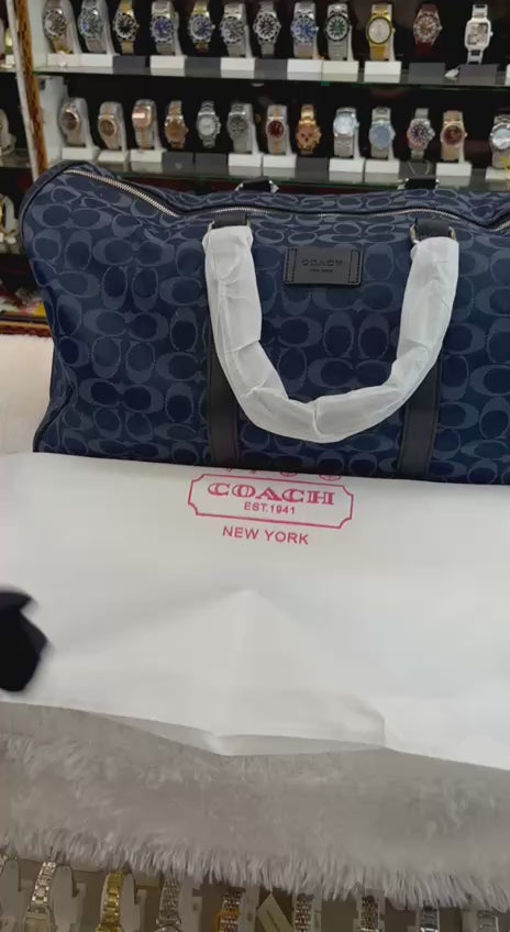 COACH GOTHAM DUFFLE 45 IN SIGNATURE DENIM MASTER PIECE 🔥