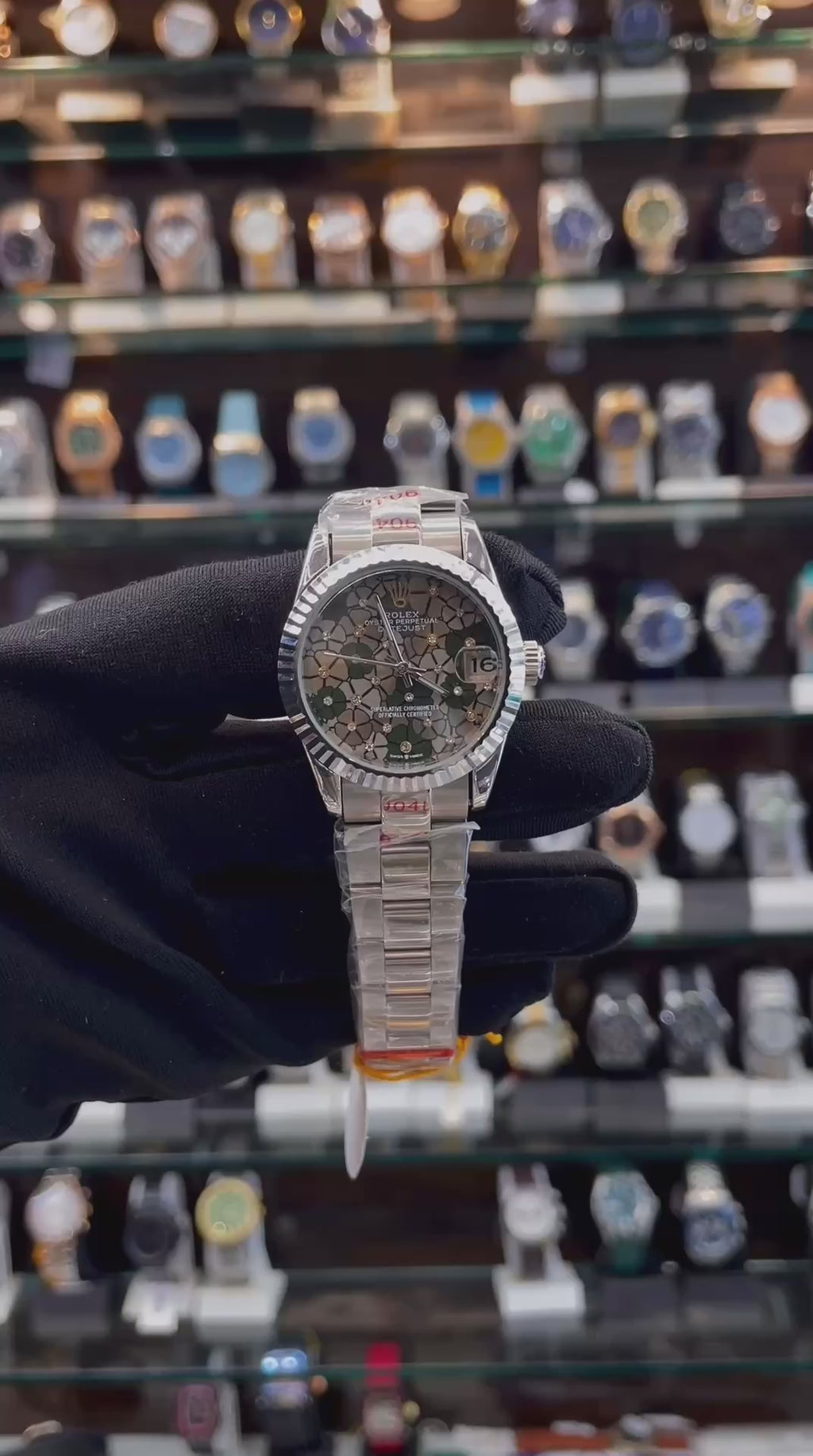 ROLEX DATE JUST AUTOMATIC ⚙️ FOR GIRLS 🤩 GREEN 💚 DIAL