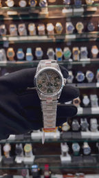 ROLEX DATE JUST AUTOMATIC ⚙️ FOR GIRLS 🤩 GREEN 💚 DIAL