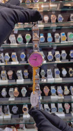 FOSSIL GIRLS WATCH ⌚ UNDER BUDGET IN PINK 🩷 DIAL 💝