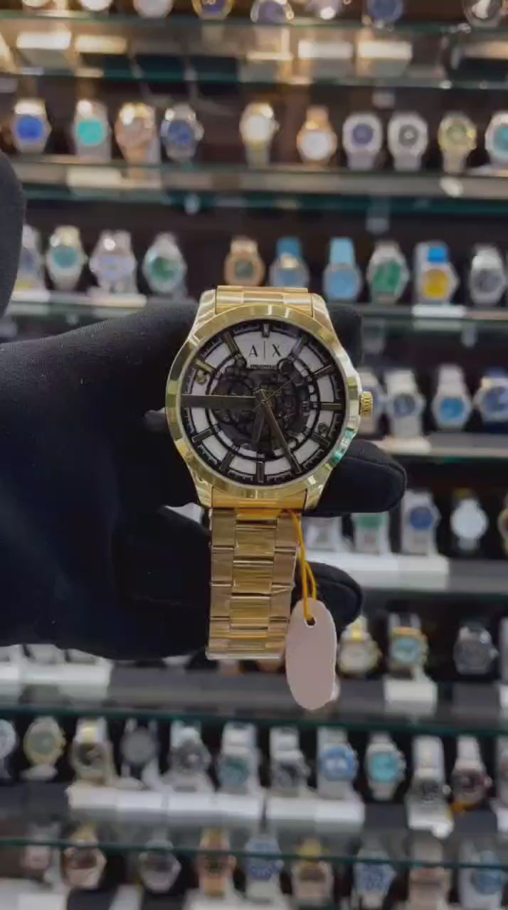 ARMANI EXCHANGE NOW IN SILVER 🥈 AUTOMATIC ⚙️ GOLD 🥇