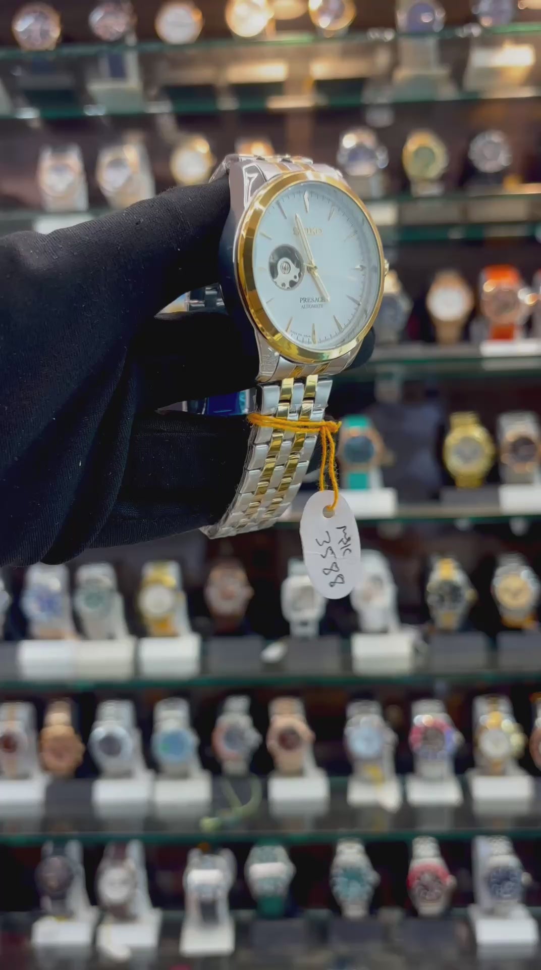 SEIKO PRESAGE AUTOMATIC ⚙️ NOW IN FLAT GLASS WHITE 🤍 DIAL