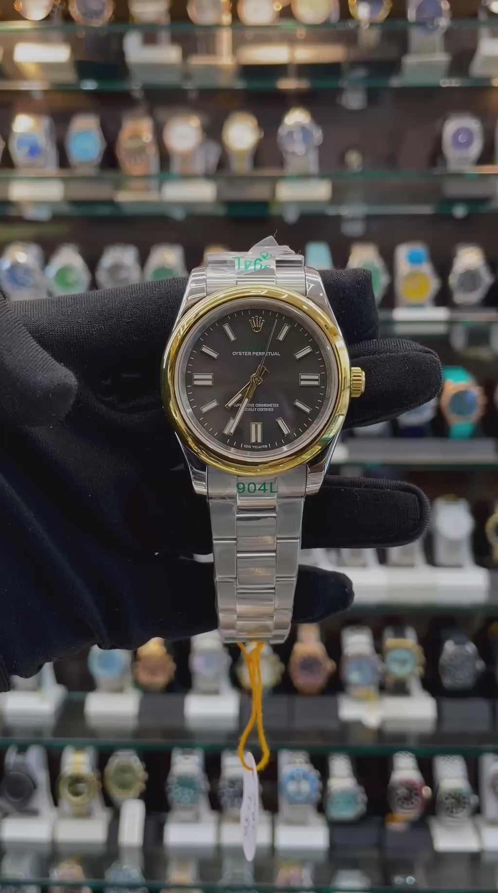 ROLEX CELEBRATE A CENTURY OF THE OYSTER PERPETUAL IN MASTER PIECE 🤩