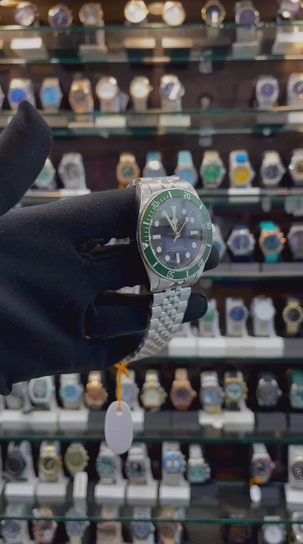 TUDOR BLACK BAY 58 NOW IN MASTER PIECE 🤩 GREEN 💚 RING