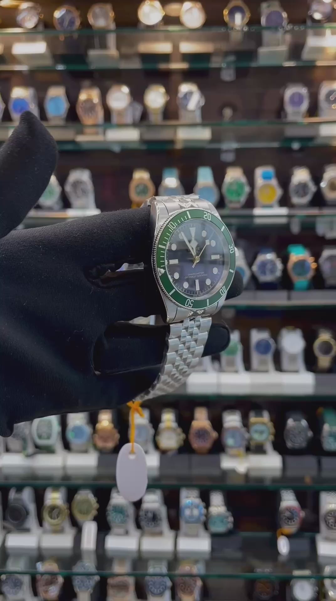 TUDOR BLACK BAY 58 NOW IN MASTER PIECE 🤩 GREEN 💚 RING