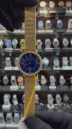Fossil Slim Strap Blue Watch for Girls