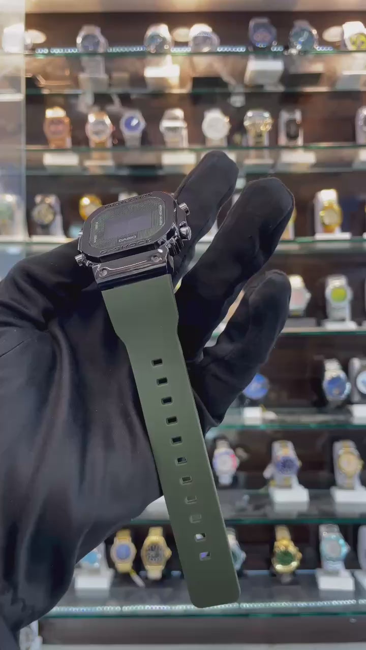 GShock Casio Tough Solar  Screen Camo Green Body
