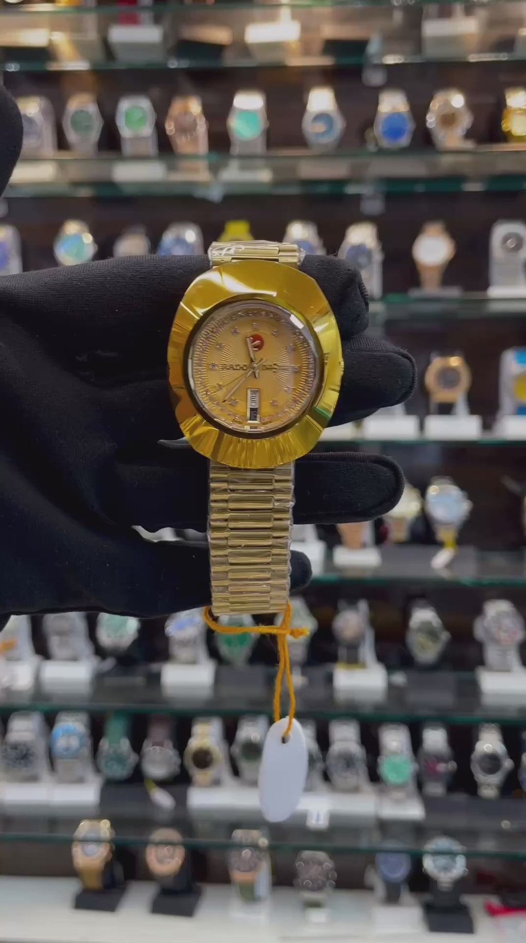 RADO DIASTAR NOW IN MASTER PIECE 🤩 NEW DIAL 🥰 FULL GOLD 🥇