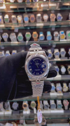ROLEX DAY-DATE BLUE 💙 DIAL 💝 IN SEMI-ETA