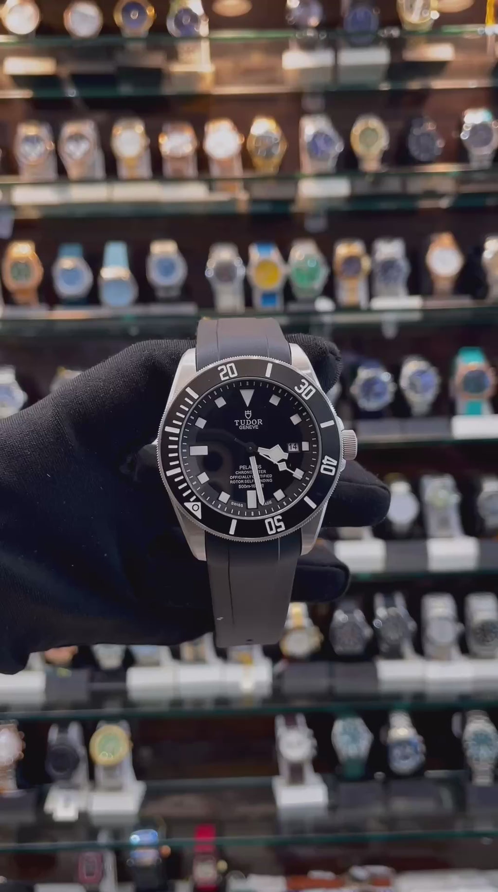 TUDOR PELAGOS ROTATOR SELF-WINDING MASTER PIECE ⚙️🤩 BLACK 🖤