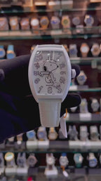 Franck MULLER X BAMFORD WATCH DEPARTMENT CRAZY HOURS "ARCTIC 🐻‍❄️ SNOOPY" MASTER PIECE 🔥