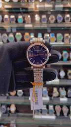 EMPORIO ARMANI. ROSE 🌹 GOLD 🥇 DIAL IN GIRLS BLUE 💙 DIAL