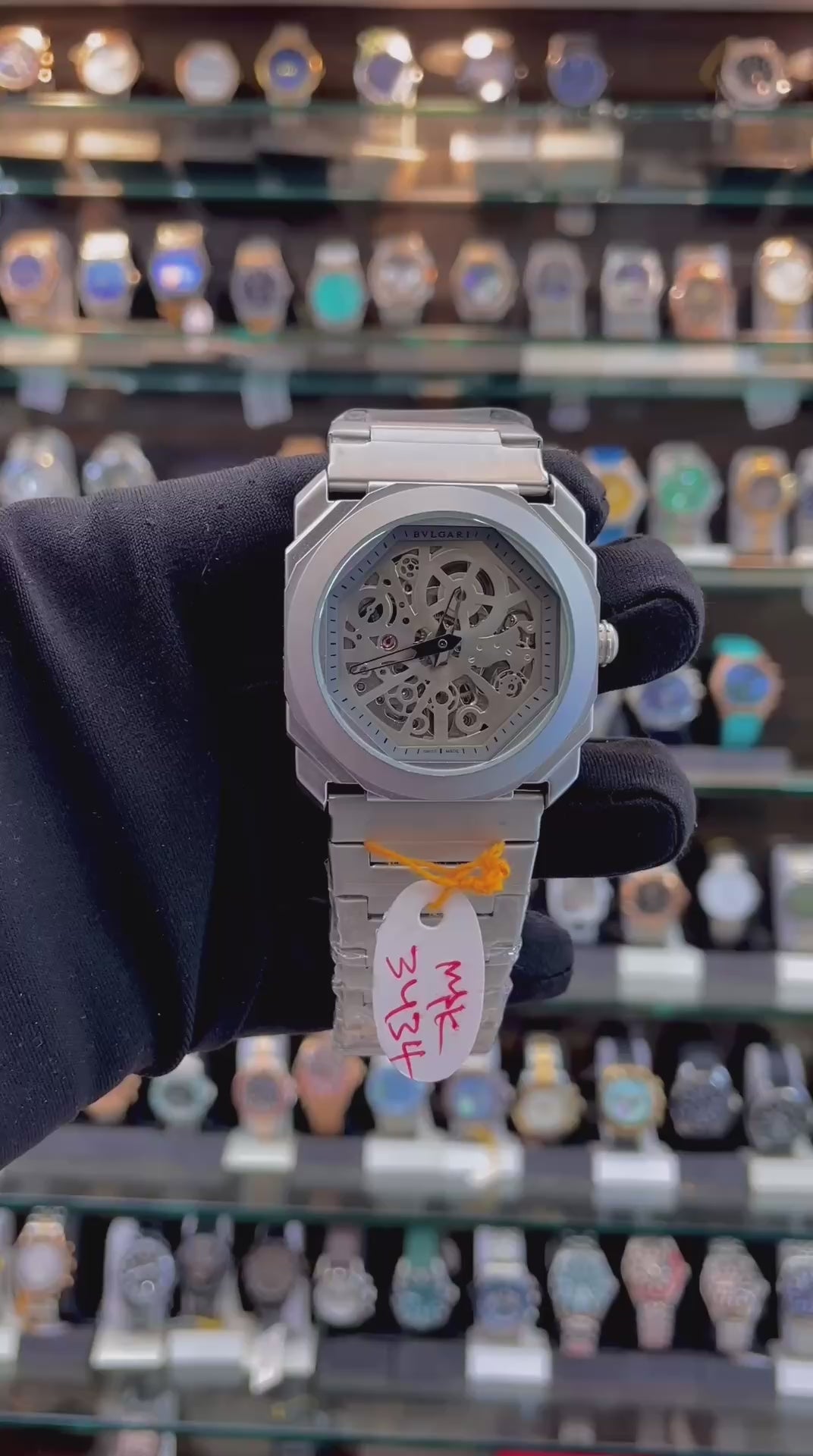 BVLGARI OCTO FINISSIMO SKELETON MATTE GREY 🩶