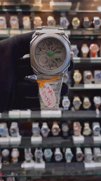BVLGARI OCTO FINISSIMO SKELETON MATTE GREY 🩶 GREEN 💚WATCH