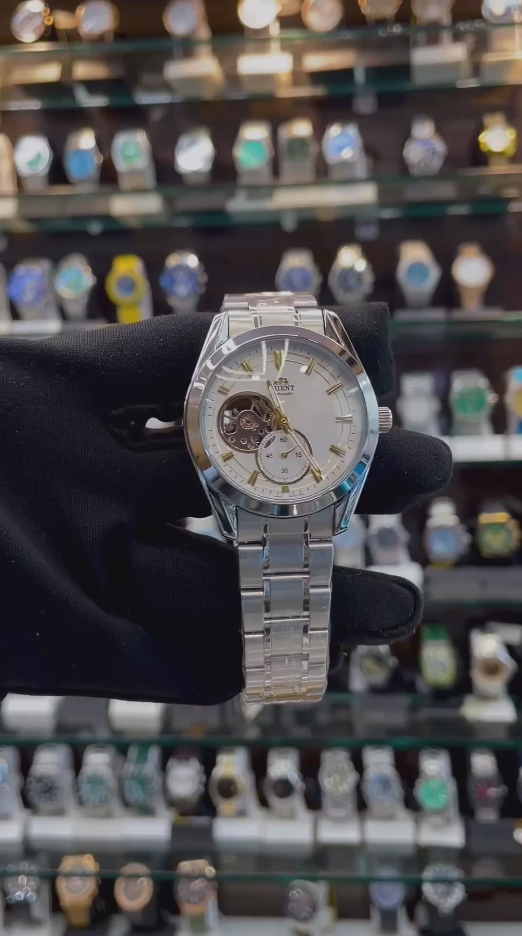 ORIENT TRANSPARENT NOW IN AUTOMATIC ⚙️ FOR MENS