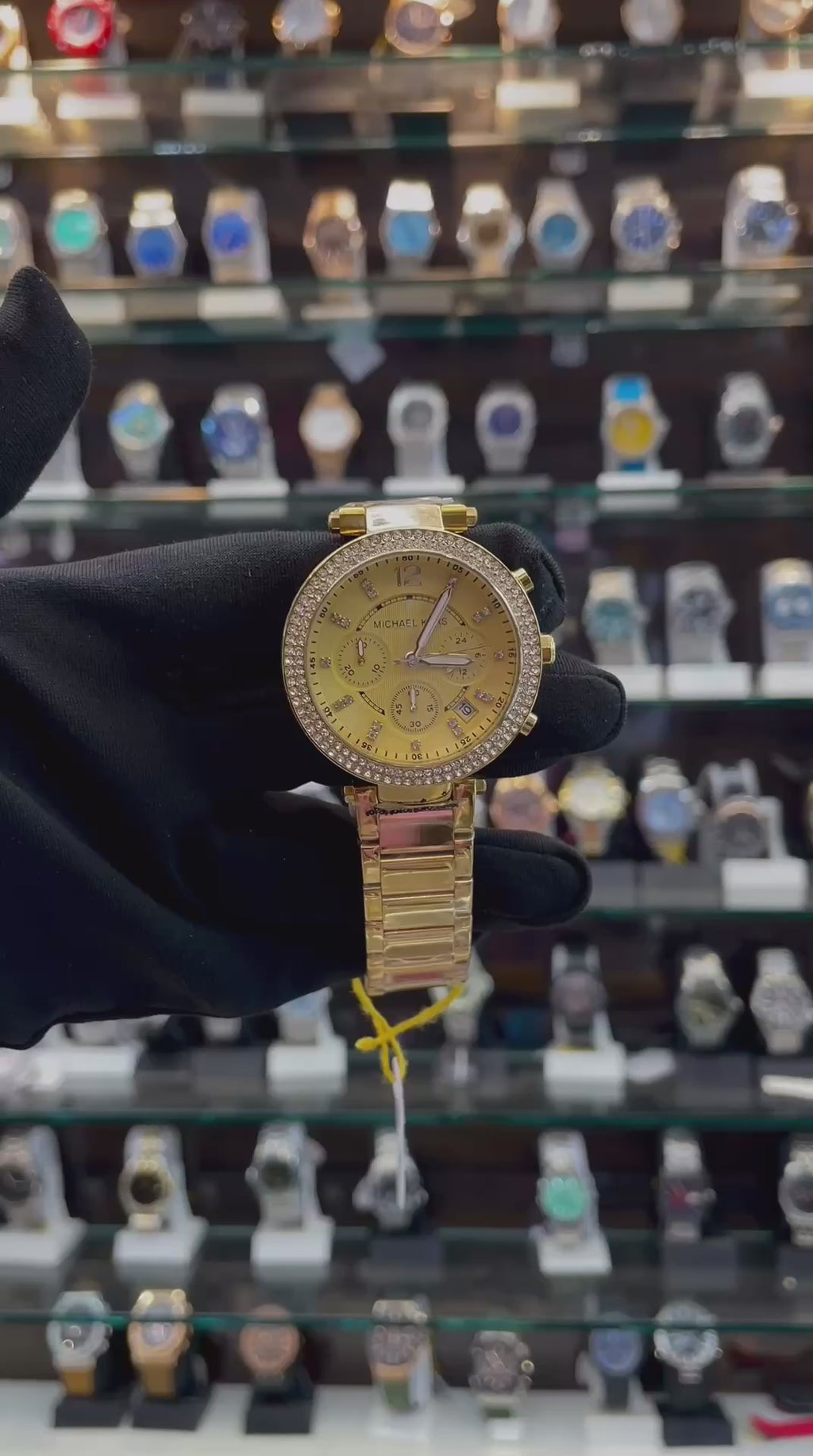 MICHEAL KORS (MK)MASTER PIECE FOR GIRLS 👩🏻🌺 FULL GOLD 🥇