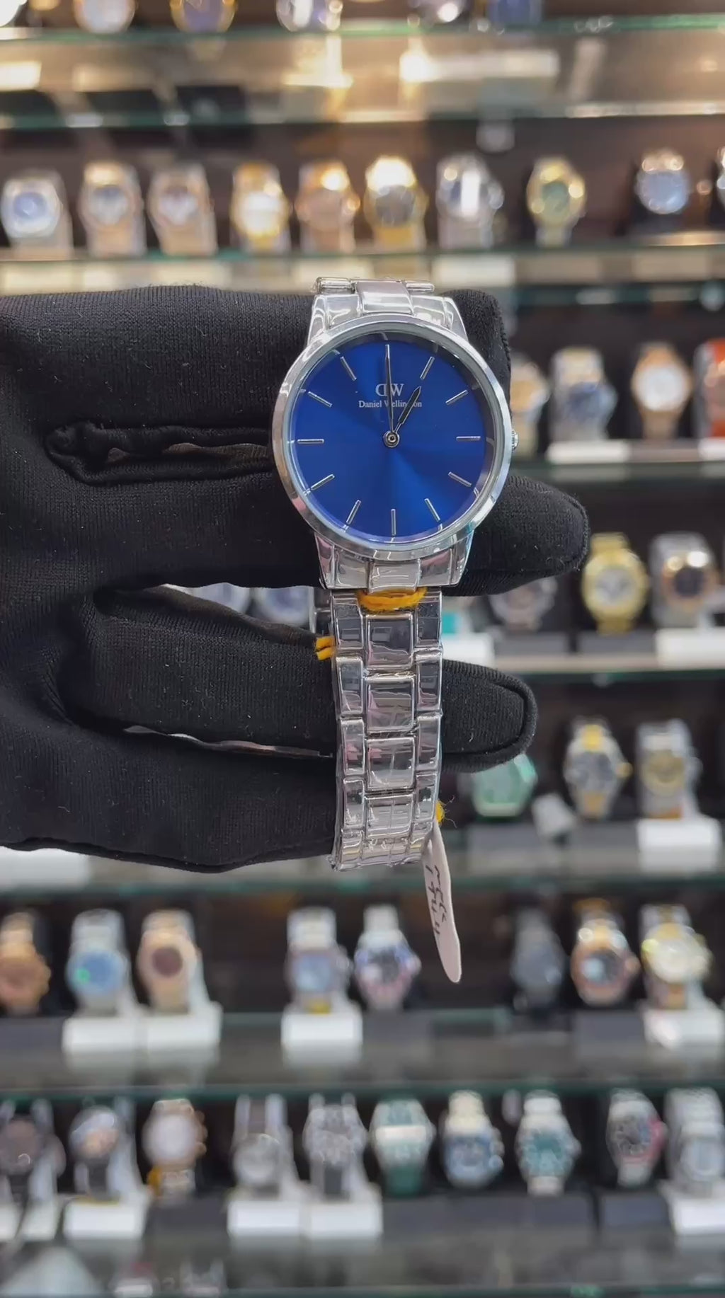 Daniel Wellington (DW) Mini Dial Blue Watch for Girls