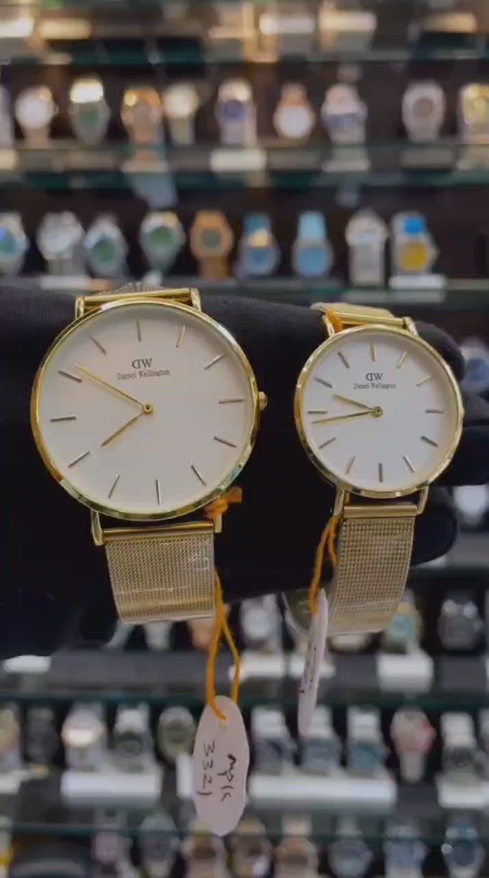 DANIEL WELLINGTON (DW) NOW IN COUPLE CHAIN GOLD 🥇
