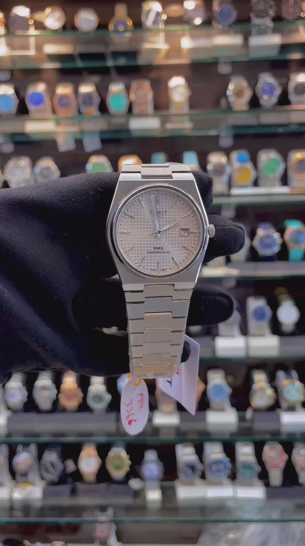 TISSOT PRX MASTER PIECE POWERMATIC 80 WHITE 🤍