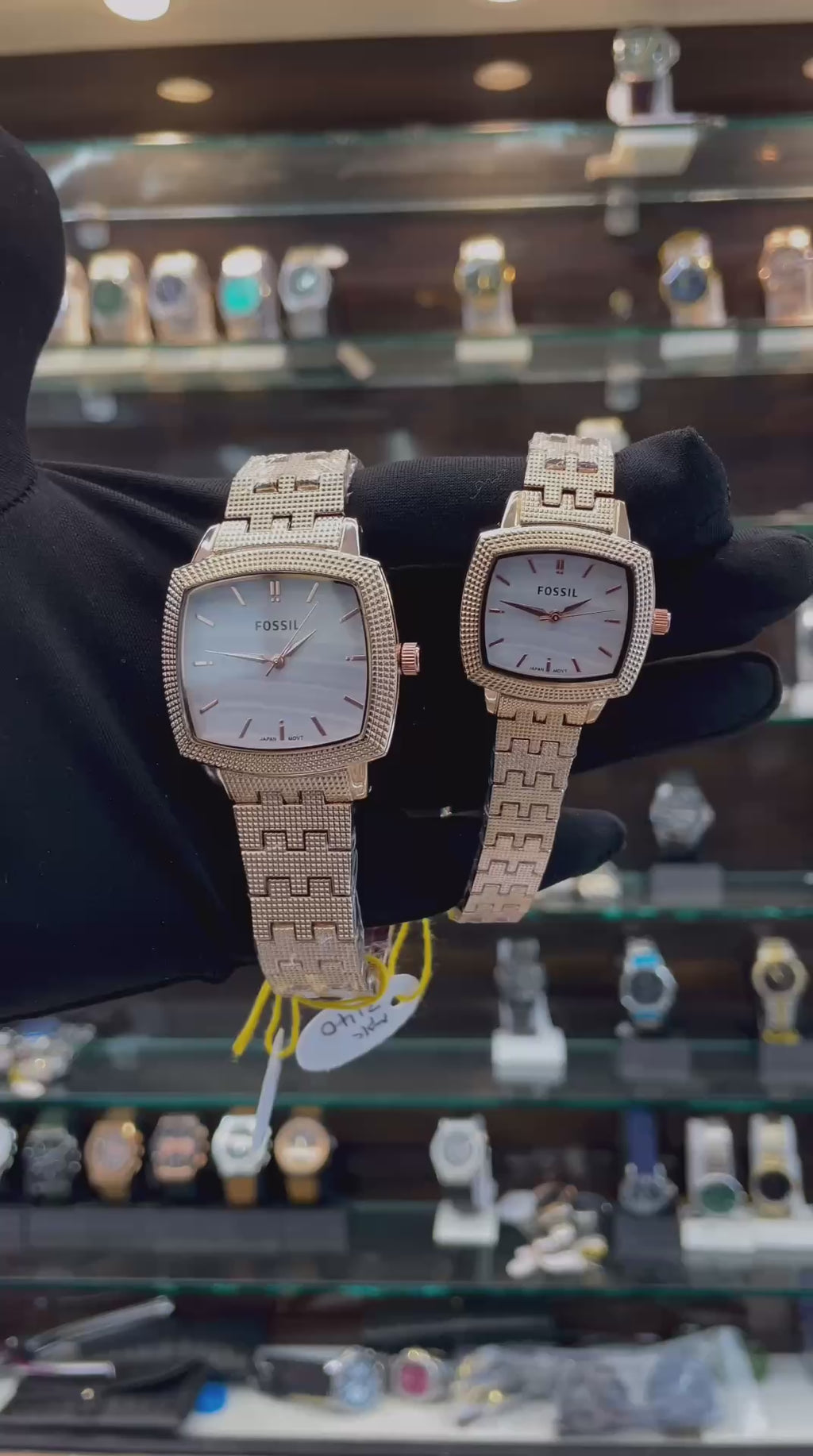Fossil Machine Luxe Limited-Edition in couple set