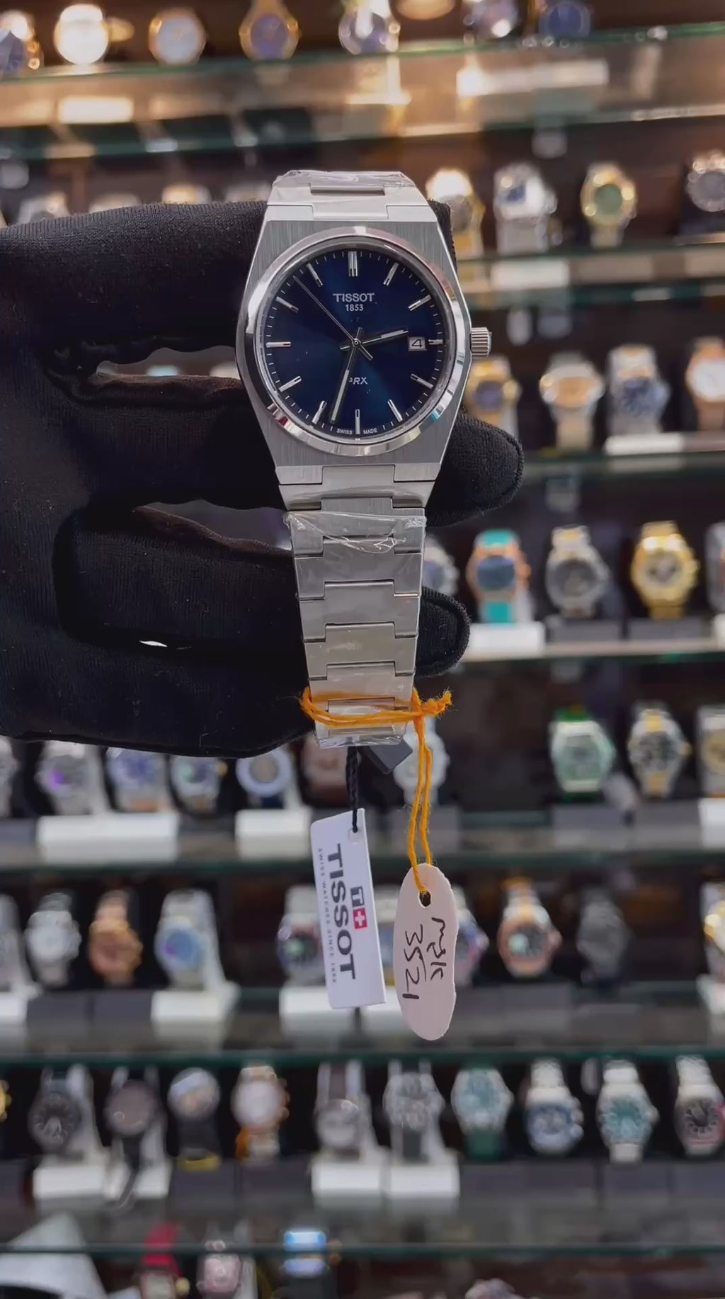 Tissot PRX Blue Dial Watch for Girls in Master Piece