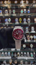 SEIKO SSK035K1 5 SPORTS SKX GMT AUTOMATIC WATCH IN MASTER PIECE 🤩 RED ♥️