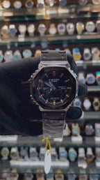GSHOCK CASIO WR20-BAR RESTOCK IN CHAIN FULL BLACK 🖤