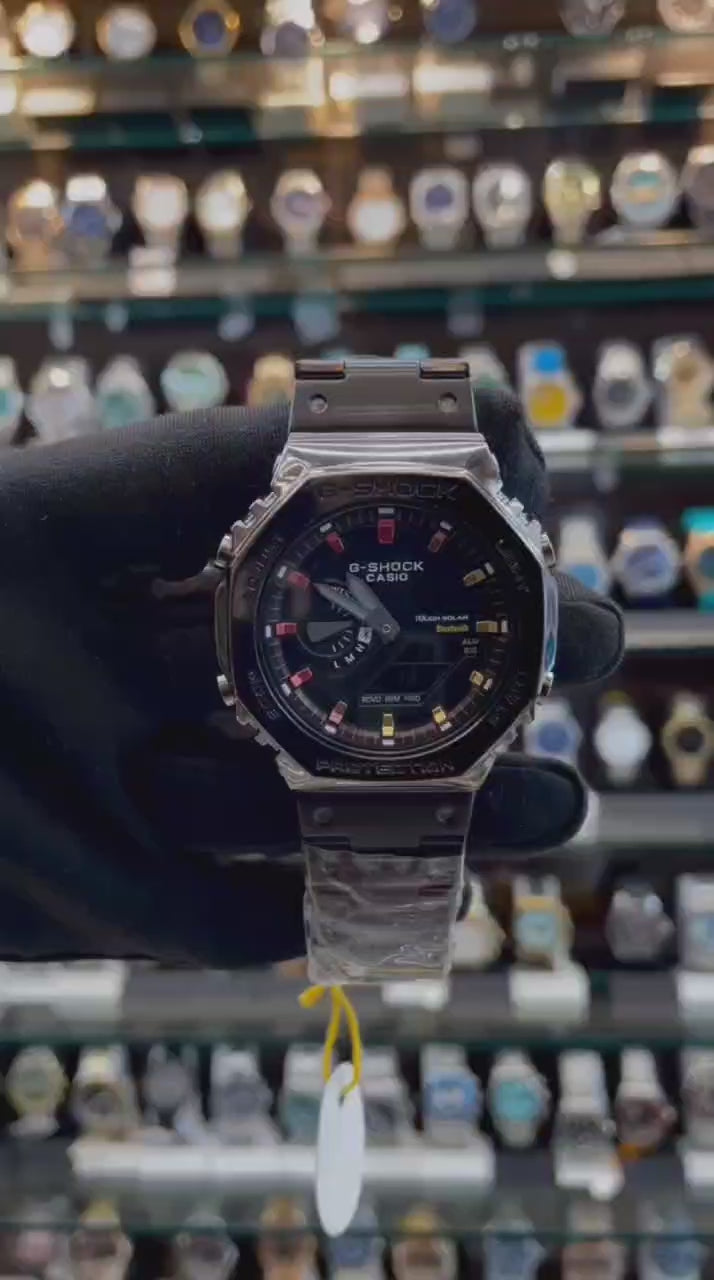 GSHOCK CASIO WR20-BAR RESTOCK IN CHAIN FULL BLACK 🖤