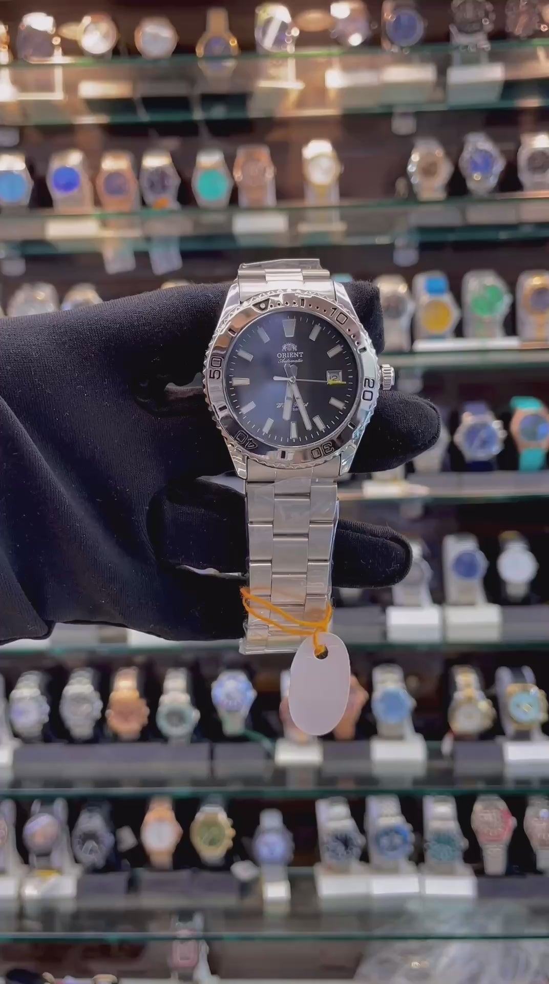 ORIENT NOW IN AUTOMATIC UNDER BUDGET FOR MENS BLACK 🖤 DIAL