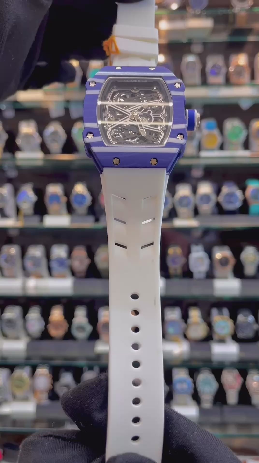 RICHARD MILLE RM 67-02 EXTRA SLIM IN UNDER BUDGET BLUE 💙