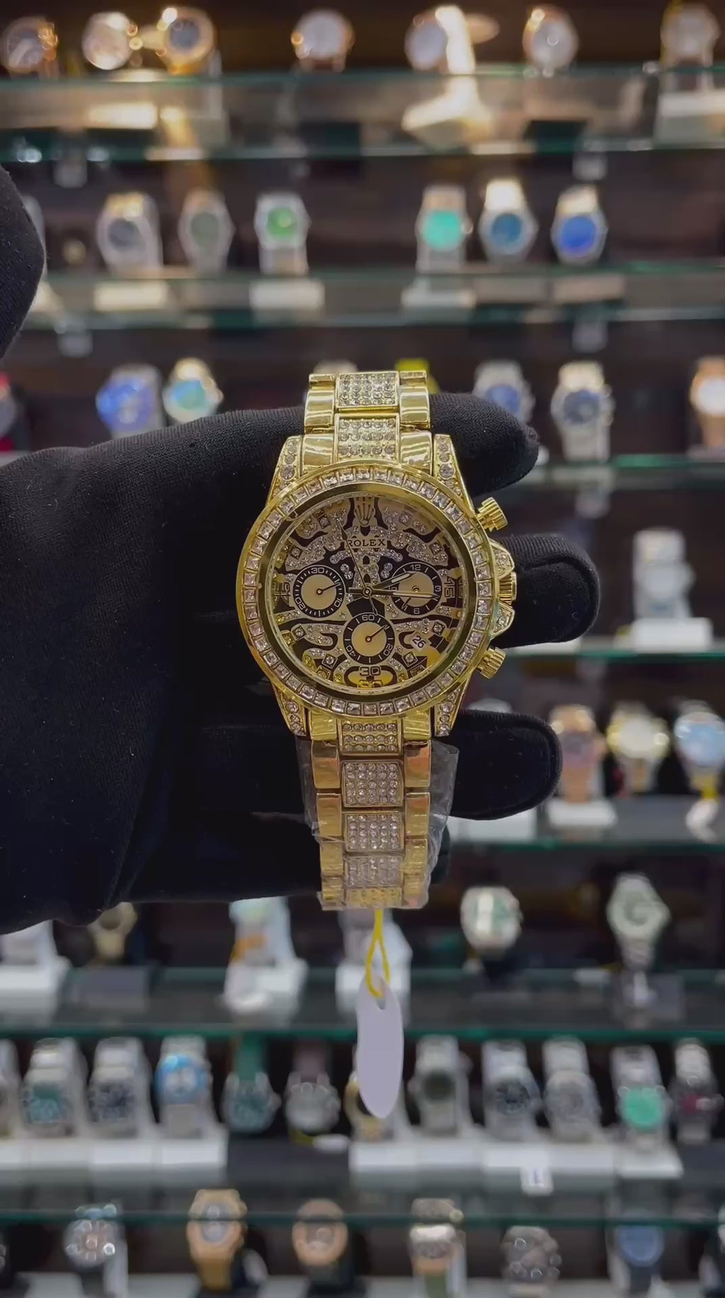 ROLEX DAYTONA "EYE OF THE TIGER" DIAMOND BODY FOR MENS