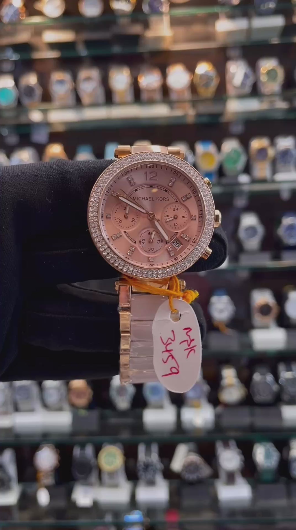 MICHEAL KORS (MK) LADIES PARKER STRAP MASTER PIECE FOR GIRLS 👩🏻