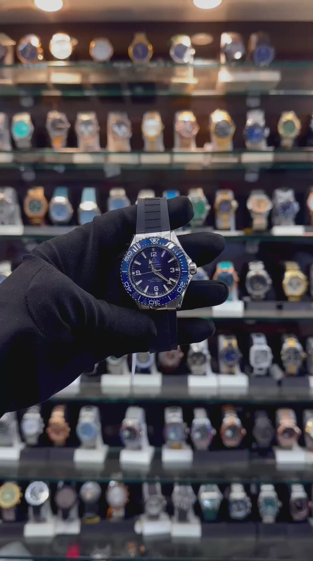 OMEGA SEAMASTER PLANET OCEAN 600M IN MASTER PIECE 🤩 BLUE 💙