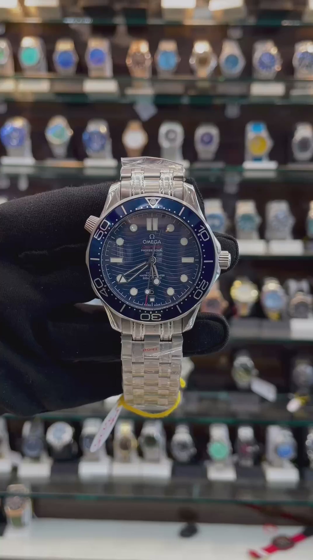 OMEGA SEAMASTER DIVER 300M, 42 MM IN MASTER PIECE 🤩 BLUE 💙
