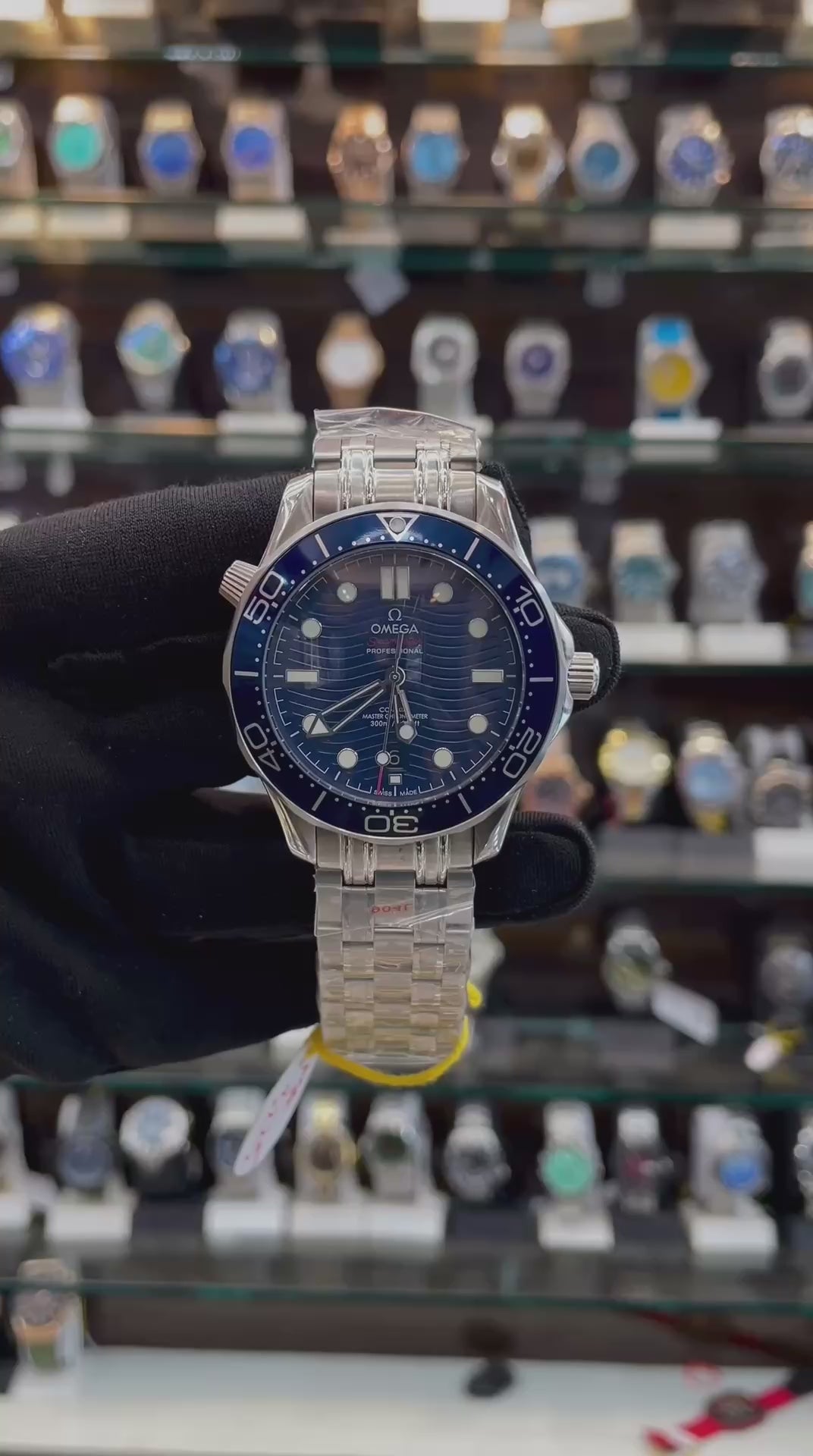 OMEGA SEAMASTER DIVER 300M, 42 MM IN MASTER PIECE 🤩 BLUE 💙