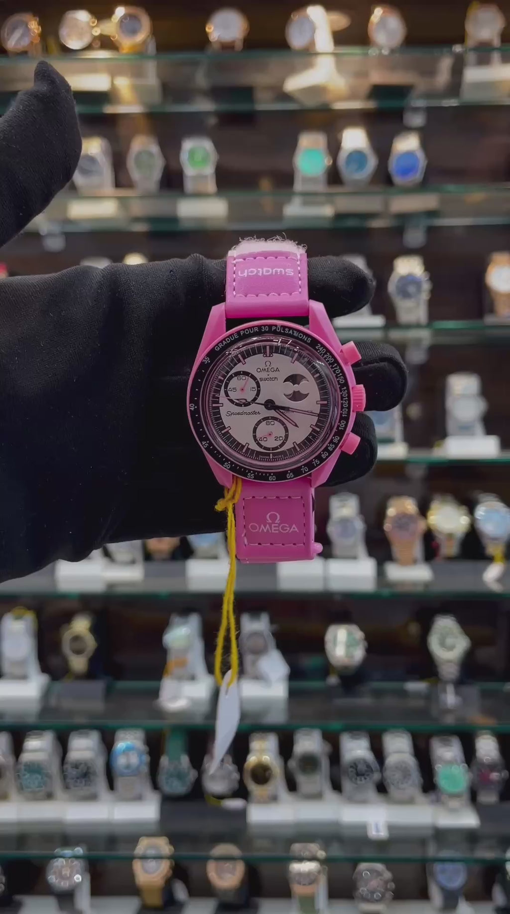 SWATCH x OMEGA MoonSwatch "MISSION TO THE PINK MOON PHASE" FOR GIRLS